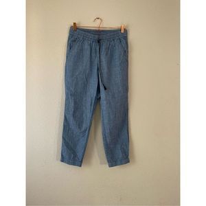 Point sur chambray‎ pull on pants size 6
